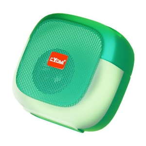 CYOMI Cy631 5 W Bluetooth Speaker Bluetooth v5.0 with SD card Slot Playback Time 4 hrs Green - Green