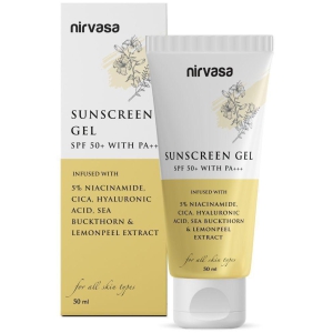 Nirvasa - SPF 50 Sunscreen Gel For Normal Skin ( Pack of 1 )