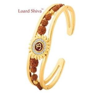 lord-shiv-high-quality-gold-plated-brass-om-mens-kada-adjustable-size