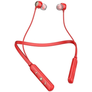 Tecsox Blaze100 Bluetooth Bluetooth Earphone In Ear Powerfull Bass Red
