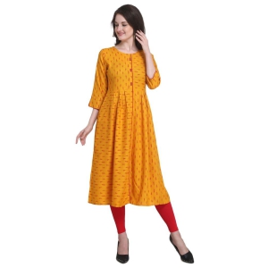 SHOPPING QUEEN Women Rayon Anarkali Kurta