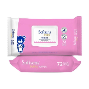 Softsens - Scented Wet wipes For Babies ( Pack of 2 )