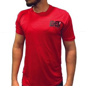 BBI Gym T-Shirt (The Only Difference Between Good and Great is One More Rep)-Red / L