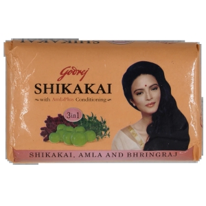 Godrej Shikakai - Amla And Bhringraj, 75 G