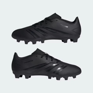 Adidas PREDATOR CLUB FLEXIBLE GROUND FOOTBALL BOOTS-10 / Carbon / Core Black / Synthetic upper with Strikeprint texturing