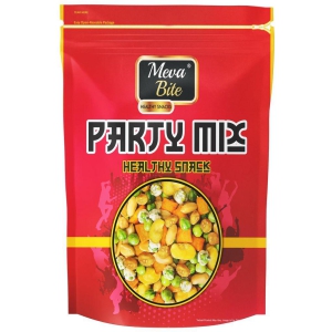 MevaBite Healthy & Tasty Party Mix Snacks Zipper - 200g (Pack of 2x100g)