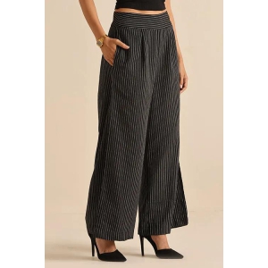 Okhai Sleek Pure Cotton Handwoven Pants-XXS