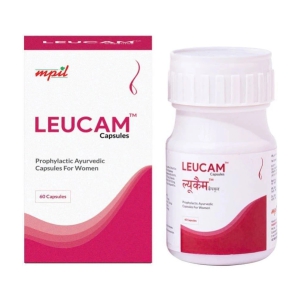 Mpil Wellness Leucam Capsule For PCOD & PCOSAyurvedic Supplement For Women60 Cap15 Days