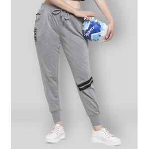 Uzarus - Cotton Grey Womens Running Joggers ( Pack of 1 ) - None