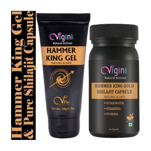 Vigini Shilajit & Gel - Cap 30 (Pack Of 2)