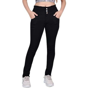 ICONIC ME - Girls Premium Denim Jeans-Black - None