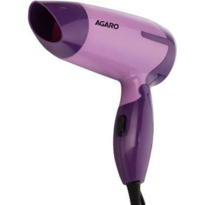 AGARO Prima Hair Dryer with Copper Motor, 2 Speed & Temperature Settings, Hair Dryer  (1000 W, Purple)