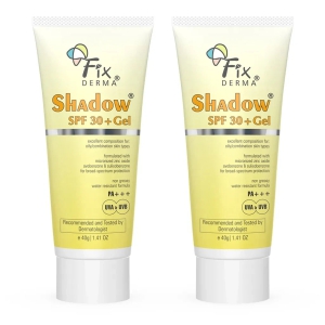 Shadow Sunscreen for Oily Skin SPF 30+ Gel - Acne Prone 40g Pack of 2-80g