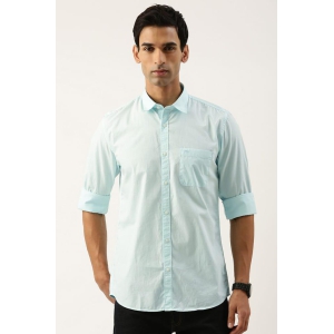 men-blue-slim-fit-solid-full-sleeves-casual-shirt