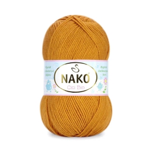 Nako Cici Bio Antibacterial Yarn - Mustard 10129