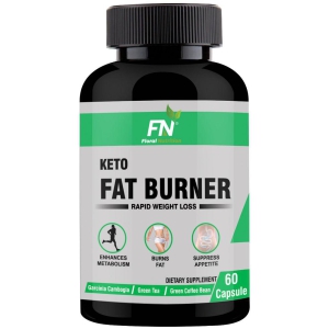 Floral Nutrition Keto Fat Burner Weight Management and Control 60 no.s Fat Burner Capsule