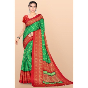 LEELAVATI - Multicolor Crepe Saree With Blouse Piece ( Pack of 1 ) - Multicolor