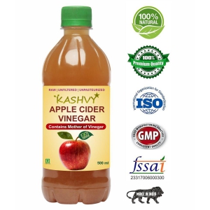 kashvy-apple-cider-vinegar-with-mother-of-vinegar-500-ml-unflavoured-single-pack