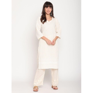 queenley-beige-cotton-womens-straight-kurti-pack-of-1-4xl