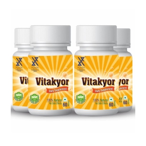 xovak pharmtech Ayurvedic Vitakyor Multivitamin Tablet 200 gm Pack Of 4