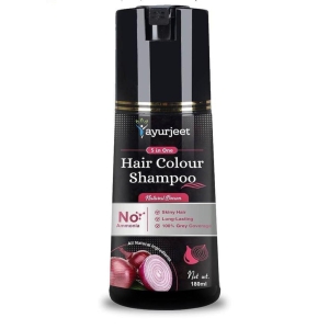 Natural Organic Hair Coloring Shampoo (180ml) Chemical Free Unisex-1