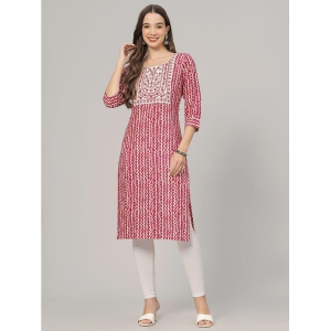 jc4u-cotton-embroidered-straight-womens-kurti-red-pack-of-1-none