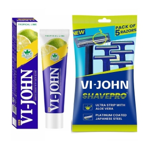 Vi-John Razor & Shaving Cream 125 g