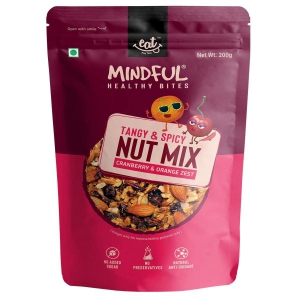 EAT Anytime Healthy Trail Mix Nuts, Cranberry and Orange Zest, 200g