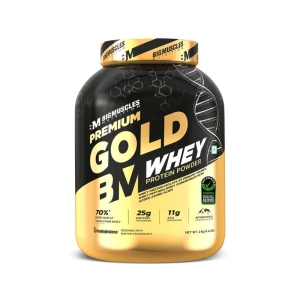 Big Muscles Premium Gold Whey-Double Rich Chocolate / 2Kg