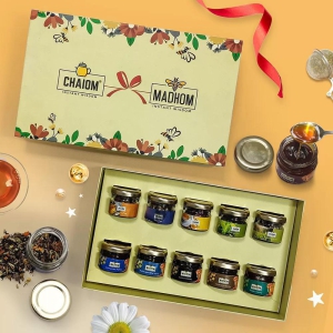 CHAIOM Madhu Chai Combination of Tea And Honey Gift Box