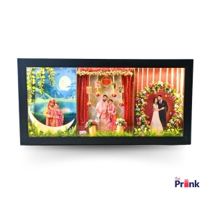 Raksha Bandhan Miniature Box-3 partition 28 x 55 cm