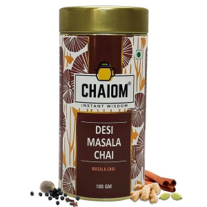 CHAIOM Desi Masala Chai Black Tea - 100 Gms