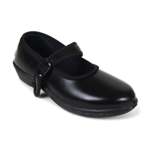 Ajanta - Black Girls School Shoes ( 1 Pair ) - None