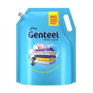 Genteel Matic Liquid Detergent Refill Pouch - 2kg SUPER SAVER PACK