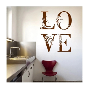 Decor Villa The True Love PVC Wall Stickers