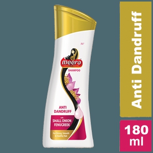 Meera Anti Dandruff Shampoo Small Onion Fenugreek  180ml