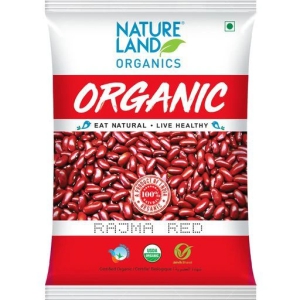 Natureland Organics Rajma Red, 1 Kg