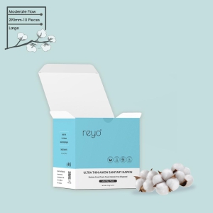 Reyo Anion Sanitary Pads - 10 Pieces | L