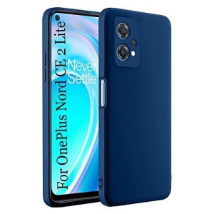 OnePlus Nord CE 2 Lite 5G Back Cover Case Liquid silicone - Blue