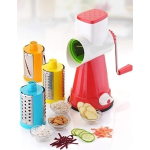 4 in 1 Rotary Drum Vegetable Grater & Slicer