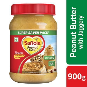 Saffola Crunchy Peanut Butter with Jaggery 900 Gms