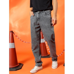 BWOLVES Men''s Relaxed Fit Clean Look Baggy Jeans: Effortless Style in Light Shade Heavy Fade Grey-36