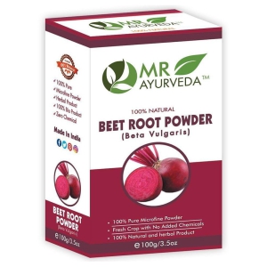 MR Ayurveda 100% Organic BeetRoot Powder Face Pack Masks 100 gm