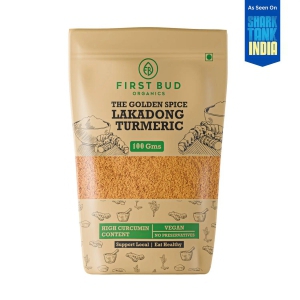 First Bud Organics Lakadong Turmeric Powder 100 gm-250 gm