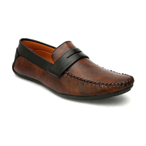 Fentacia - Brown Mens Penny - 9