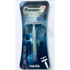 Romer-7 Romer-7  Wazir Double Edge Safety Razor For Men + SS Blade Manual Razor 1 Blade 1