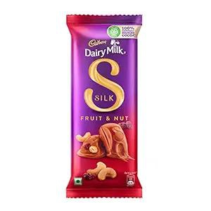 Cadbury Dairy Milk Silk Fruit And Nut Chocolate Bar 137 G