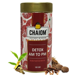 Chaiom Detox AM TO PM Blood Purification Tea 100 Gms