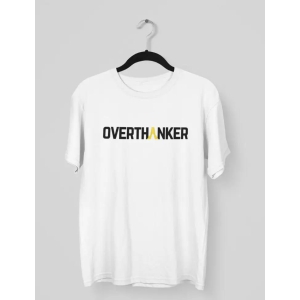 Overthanker – Unisex White Oversized T-Shirt