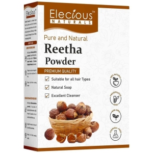 Elecious Pure Reetha Powder for Hair Growth (200 Grams) | 100% Pure and Natural